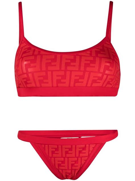 fendi bikini rot|skims Fendi bodysuit.